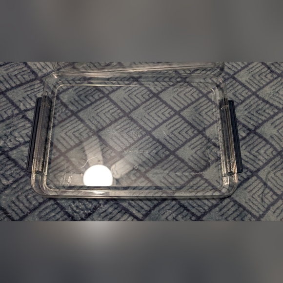 Scrapbook Paper Storage, Photo Storage Box, Plastic File Box (EUC) - Picture 2 of 4